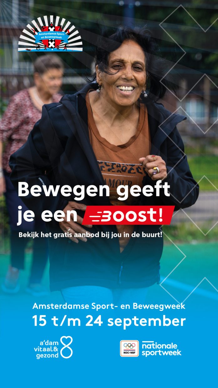 Sportieve boost tijdens de Amsterdamse Sport- en Beweegweek