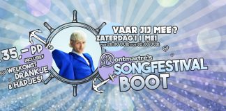Songfestival finale kijken in Amsterdam? Vaar mee op Montmartre’s Songfestivalboot!