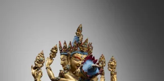 Aziatisch brons in het Rijksmuseum brengt hemel op aarde