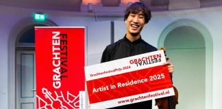 Takehiro Konoe wint de GrachtenfestivalPrijs 2024