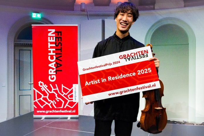 GrachtenfestivalPrijs Takehiro Konoe wint de GrachtenfestivalPrijs 2024