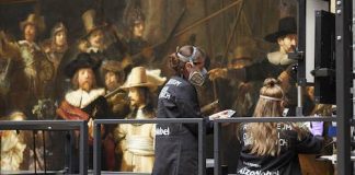 Restauratie van Rembrandts Nachtwacht van start Restauratie van Rembrandts Nachtwacht van start