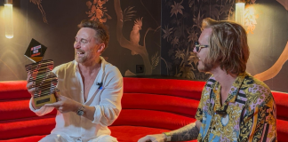 David Guetta wint QMusic Top 40 award David Guetta wint QMusic Top 40 award