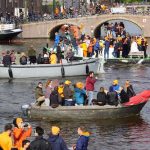 Koningsdag in Amsterdam