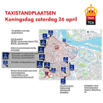 taxi koningsdag amsterdam