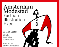 AMSTERDAM MODESTAD: Mode-illustratie als visuele ode aan 750 jaar Amsterdam AMSTERDAM MODESTAD: Mode-illustratie als visuele ode aan 750 jaar Amsterdam