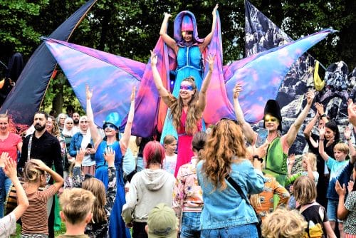 Gratis voorstellingen Amsterdams Straattheater op Bevrijdingsfestival Het Vrije Westen