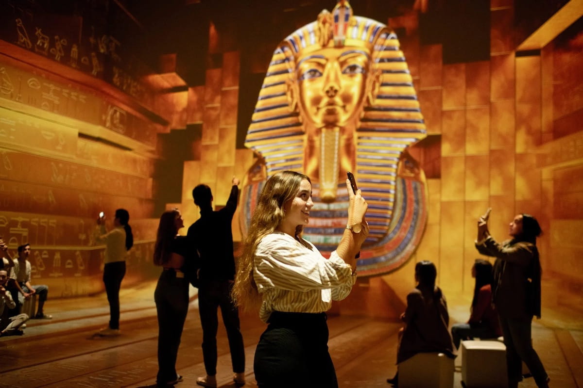 Tutankhamun — The Immersive Exhibition bij Olympisch Stadion